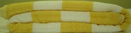 Beach Towel CABANA Yellow